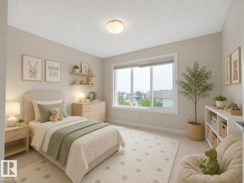 #3 446 Allard Bv Sw, Edmonton, AB - Indoor Photo Showing Bedroom
