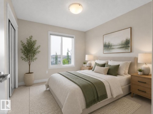 #3 446 Allard Bv Sw, Edmonton, AB - Indoor Photo Showing Bedroom