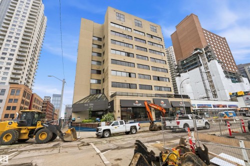 #908 10179 105 St Nw, Edmonton, AB - Outdoor With Facade