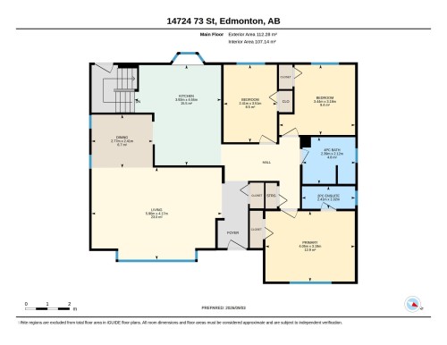 Floor plan - 14724 73 Street Nw, Edmonton, AB 