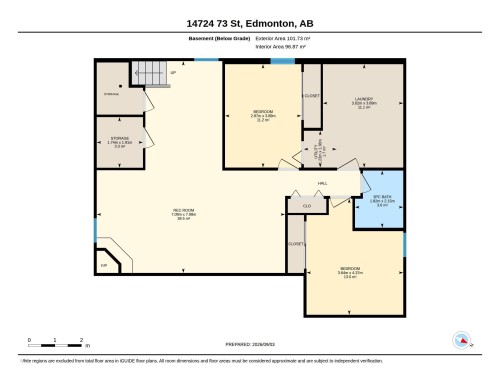 Floor plan - 14724 73 Street Nw, Edmonton, AB 