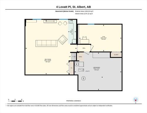 Floor plan - 4 Lovatt Place, St. Albert, AB - Other