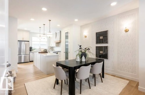 5611 Parc Reunis Way, Beaumont, AB - Indoor Photo Showing Dining Room