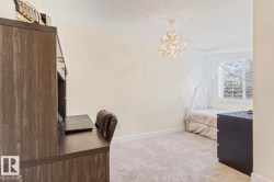Neutral-toned walls complement the light gray carpet flooring - 