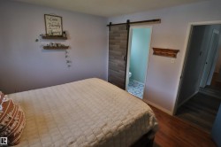 Wood-finish flooring throughout - 
