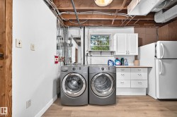 Laundry in Basement of Home - 