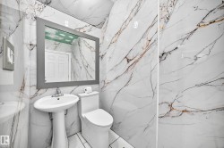 2 Piece Bathroom with Access to Garage and Access from Yard - Great for Guests during BBQ and Backyard Fire.  Very Convenient!! - 