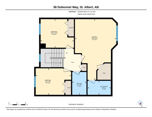 Floor plan - 38 Dubonnet Way, St. Albert, AB 