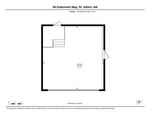 Floor plan - 38 Dubonnet Way, St. Albert, AB 