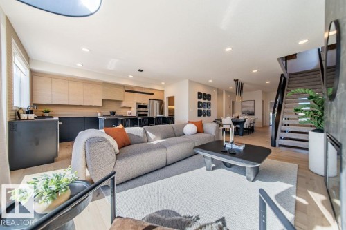 14 Devonshire Drive, Sherwood Park, AB - Indoor Photo Showing Living Room