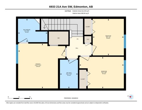 Floor plan - 6933 21A Avenue Sw, Edmonton, AB 