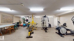 Recreation room featuring wood-finish flooring, fluorescent lighting, and painted walls - 