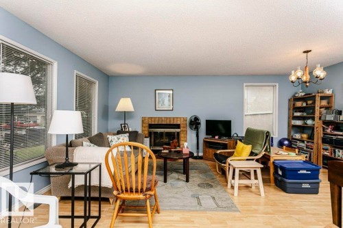 10968 35 Avenue Nw, Edmonton, AB - Indoor With Fireplace