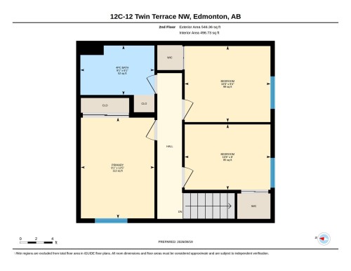 Floor plan - 12C Twin Terrace Nw, Edmonton, AB 