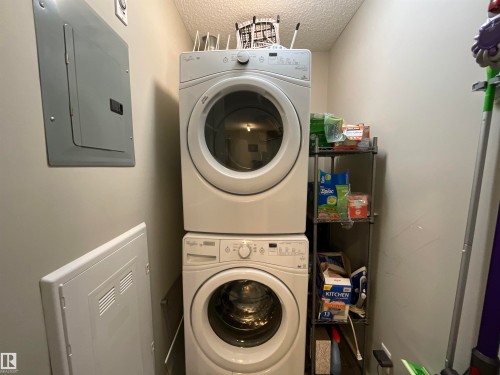 #209 1004 Rosenthal Bv Nw, Edmonton, AB - Indoor Photo Showing Laundry Room