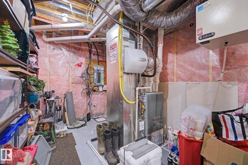 2004 South Creek Drive, Stony Plain, AB - Indoor Photo Showing Basement