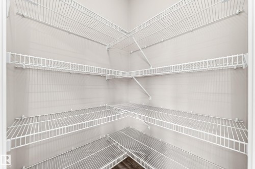 Spacious wire shelving system with multiple tiers providing ample storage capacity - Edmonton, AB 