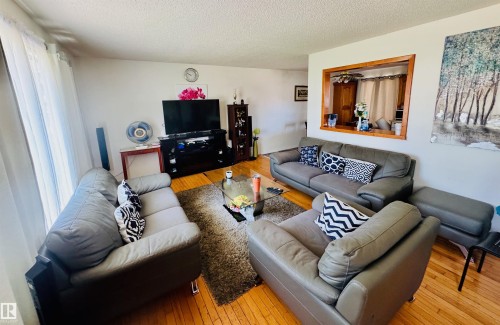 4210 48 Avenue, St. Paul Town, AB - Indoor Photo Showing Living Room