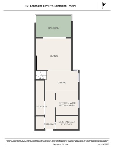 Floor plan - 161 Lancaster Terrace Nw, Edmonton, AB 
