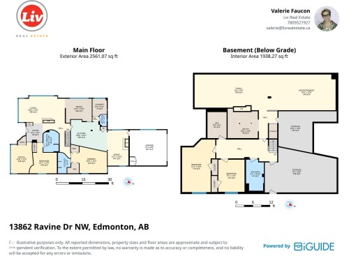 Floor plan - 13862 Ravine Drive Nw, Edmonton, AB 