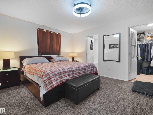 Plush carpeting, recessed ceiling lighting, and a built-in closet organization system - 52 Evergreen Park Northwest, Edmonton, AB 