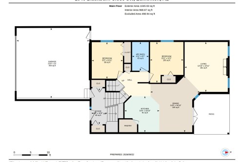 Floor plan - 1046 Blackburn Close Sw, Edmonton, AB 