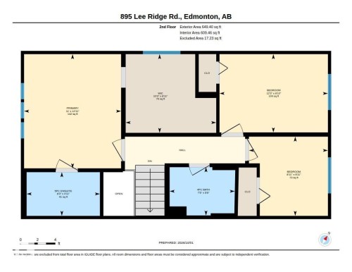 2nd floor - 895 Lee Ridge Road Nw, Edmonton, AB 