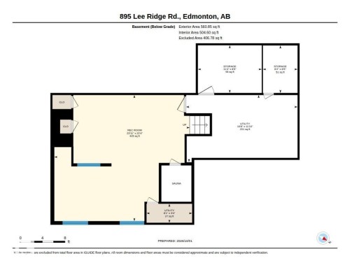 Fully finished basement - 895 Lee Ridge Road Nw, Edmonton, AB 