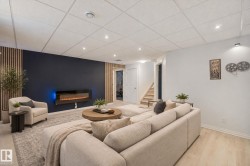 Recessed lighting throughout the ceiling - 