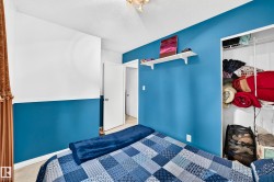Built-in open shelving within closet - 
