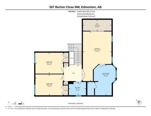 Floor plan - 507 Burton Close Nw, Edmonton, AB 