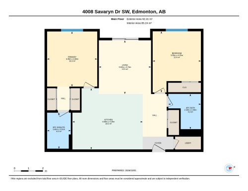 Floor plan - #116 4008 Savaryn Dr Sw Sw, Edmonton, AB 