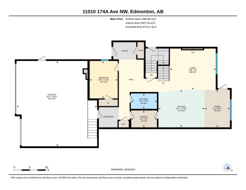 Floor plan - 11010 174A Avenue Nw, Edmonton, AB 