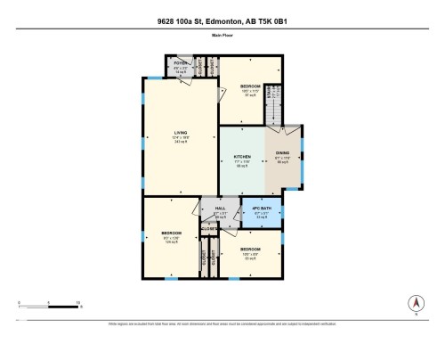 Floor plan - 9628 100A Street Nw, Edmonton, AB 