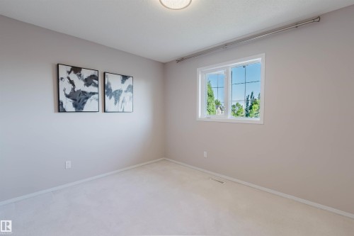 Neutral wall tones with soft carpeting - 11526 9 Avenue Nw, Edmonton, AB 