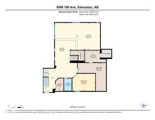 Floor plan - 6508 109 Avenue Nw, Edmonton, AB 