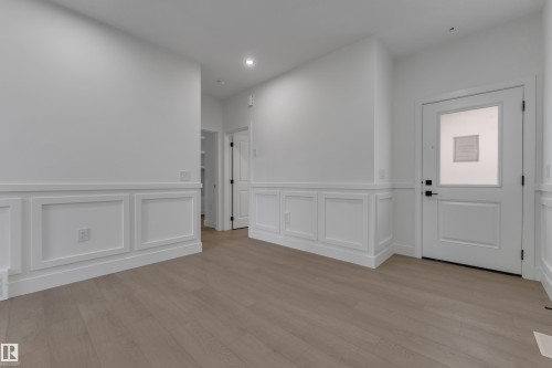 Wood-finish flooring throughout - 247 Linden Loop, Leduc, AB 