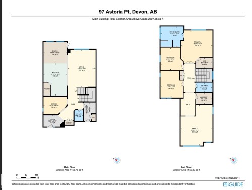 Floor plan - 97 Astoria Point(E), Devon, AB 