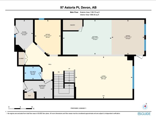 Floor plan - 97 Astoria Point(E), Devon, AB 