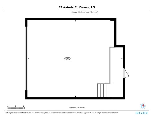 Floor plan - 97 Astoria Point(E), Devon, AB 