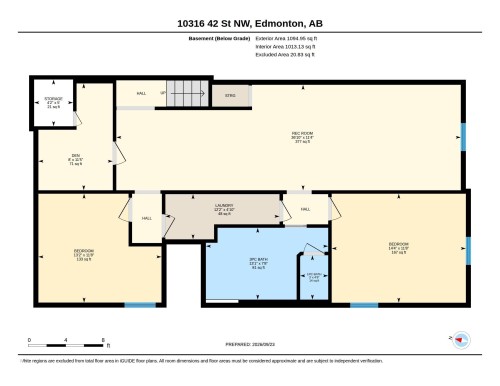 Floor plan - 10316 42 Street Nw, Edmonton, AB 