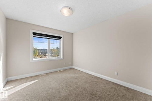 Neutral wall tones with a window offering exterior scenery - 229 Albany Drive Nw, Edmonton, AB 