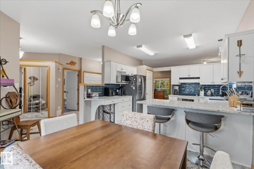 Dining area - 7 Linkside Pl, Spruce Grove, AB 