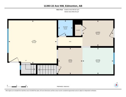 Floor plan - 11393 22 Avenue Nw, Edmonton, AB 