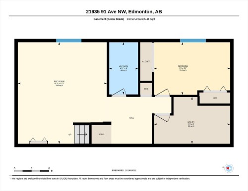 Floor plan - 21935 91 Avenue Nw, Edmonton, AB 