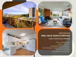 #505 10649 SASKATCHEWAN DR NW  Edmonton, AB T6E 6S8