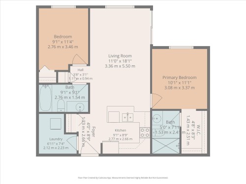 Floor plan - #109 4309 33 St, Stony Plain, AB 