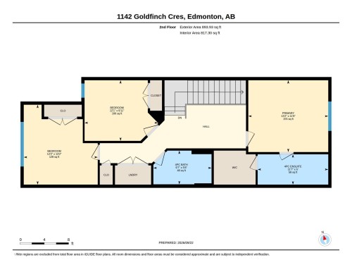 Floor plan - 1142 Goldfinch Crescent Nw, Edmonton, AB 