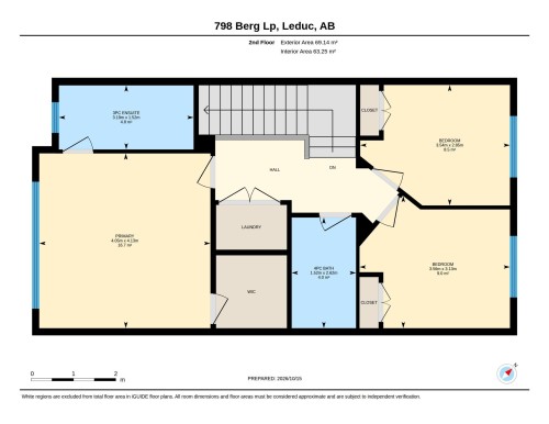 Floor plan - 798 Berg Loop, Leduc, AB 
