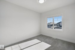 Neutral-toned walls complement plush grey carpeting - 
